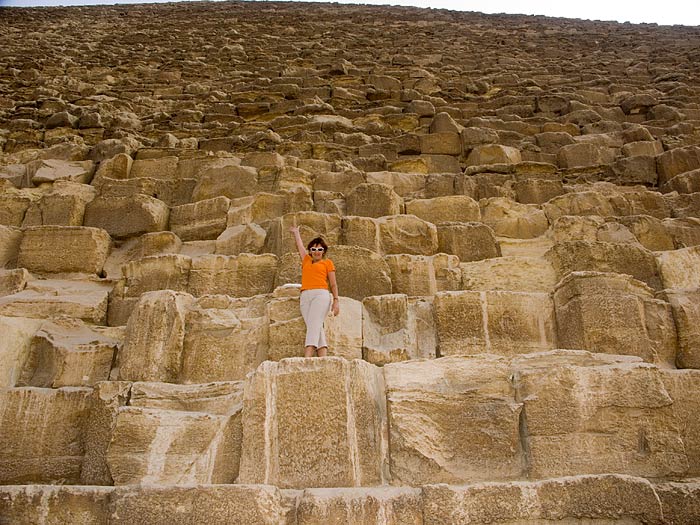 Шаулина Лилия. На пирамиде Хеопса 