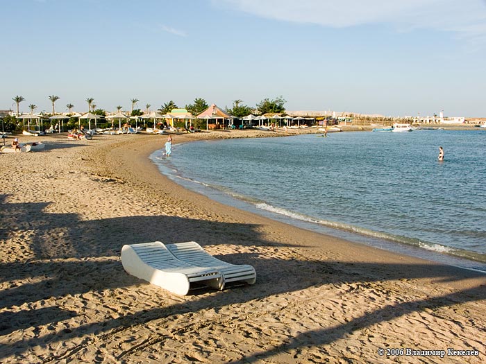 Пляж отеля Hor Palace, Хургада, Египет, Hurghada, Egypt